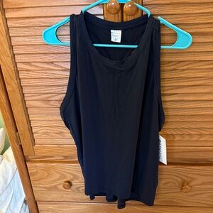 NWT 🌸 Athleta Navy High-Neck Performance Tank Sizr XL